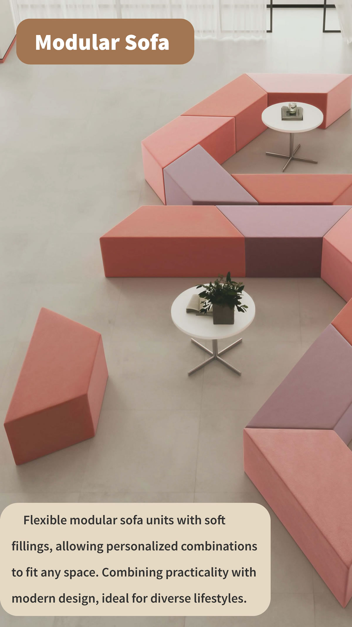 Customize Your Comfort: Modular Sofa for Modern Living