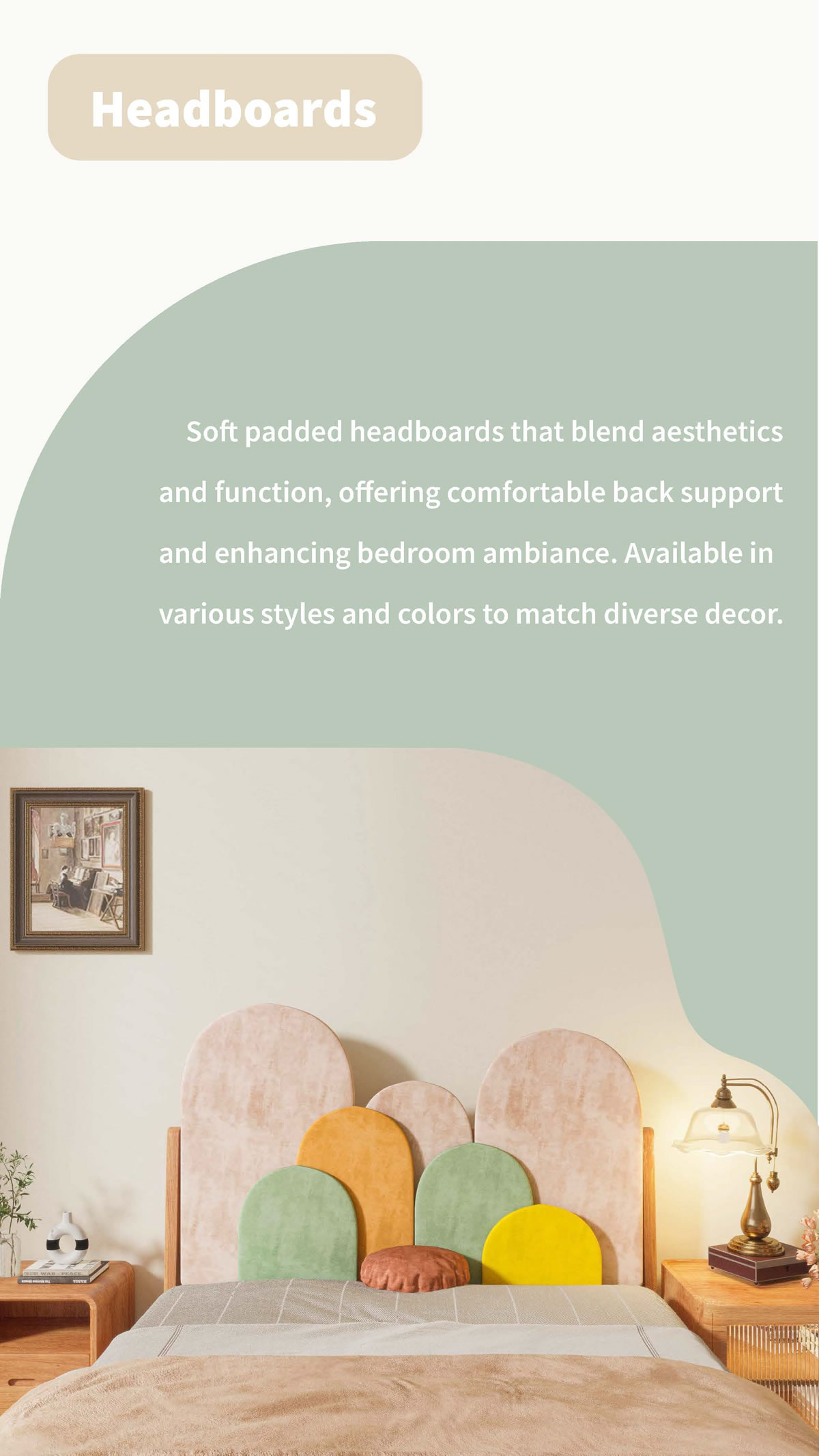 Elegant and Comfortable Soft Padded Headboards for Your Bedroom