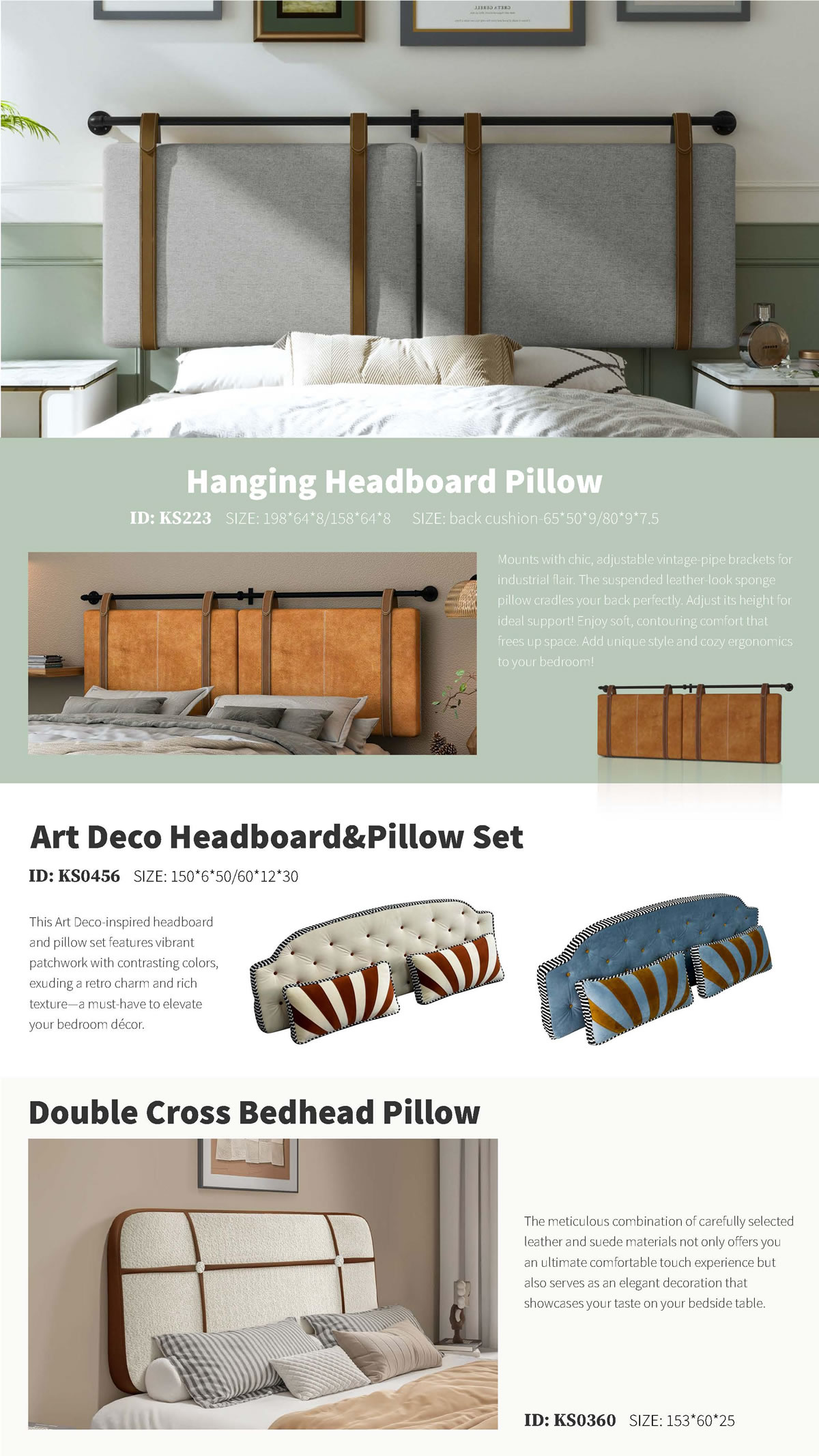 Stylish and Comfortable Headboard Pillow Collection for Modern Bedrooms