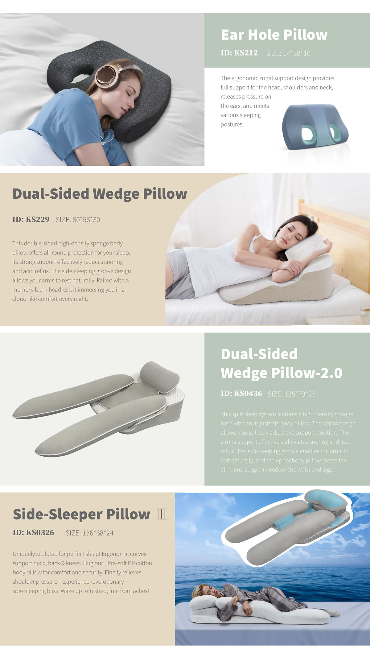 Colecția de perne de somn Ultimate Comfort - Suport ergonomic pentru fiecare persoană care doarme